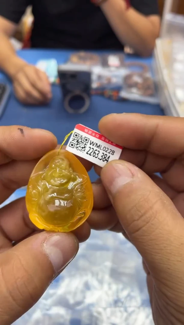 【闪购商品】琥珀裸石未镶嵌WML0228多样性发其中一件