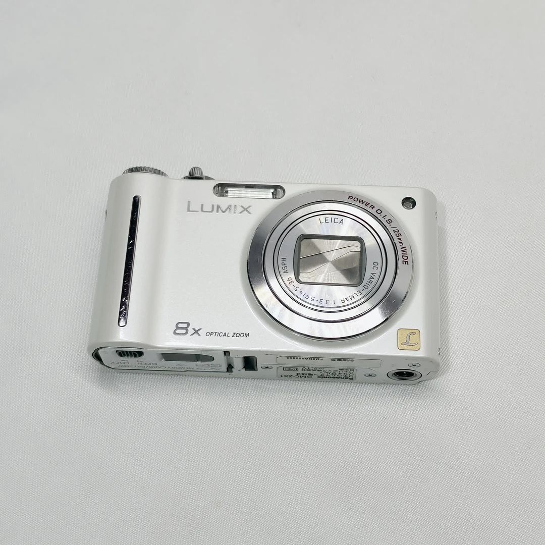 9新 Panasonic/松下 zx1白色小长焦相机1210万像素8倍光学变焦