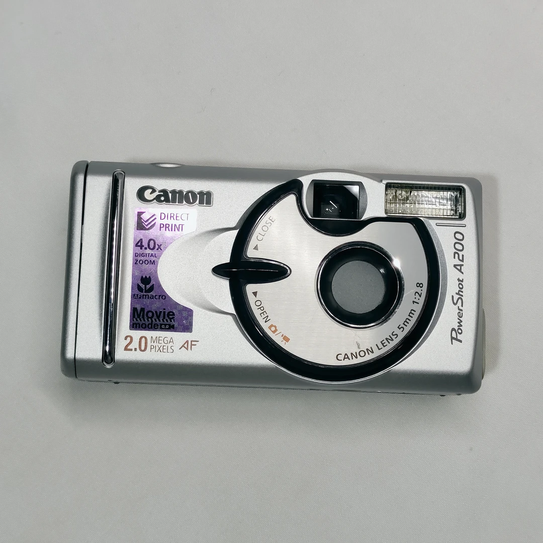 9新 Canon/佳能 a200日版/ccd小面包机复古颗粒感出片