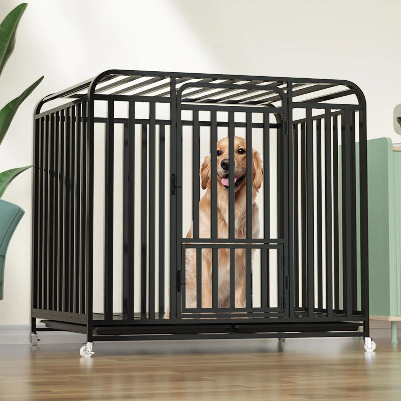 狗笼子大型犬室外加固金毛拉布拉多狗笼中型犬宠物狗笼子加粗自动