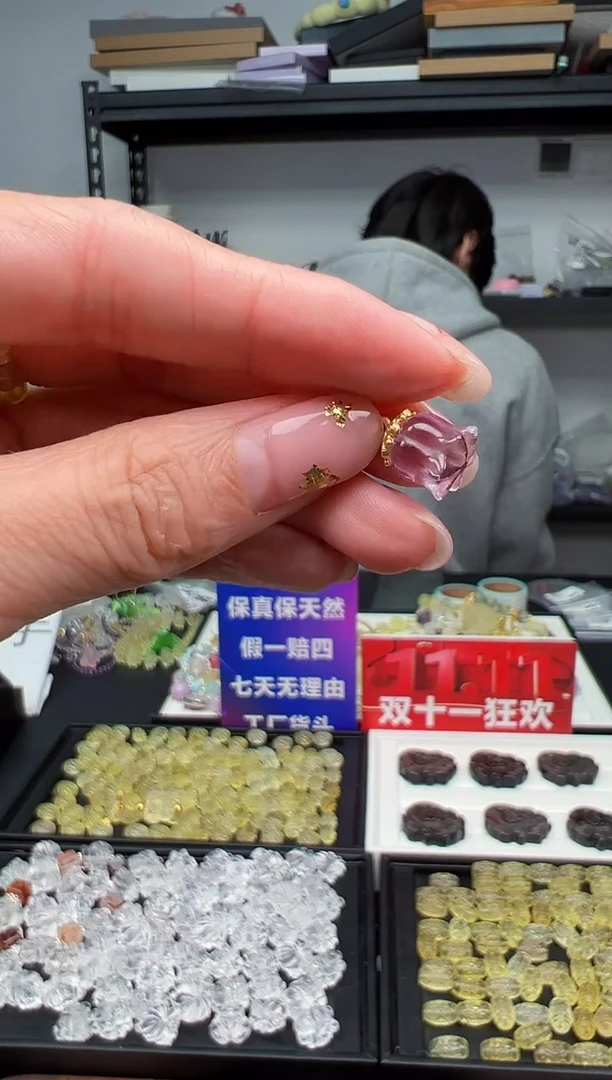 【闪购商品】水晶颈饰未镶嵌72a多样性发其一/11.9/1个