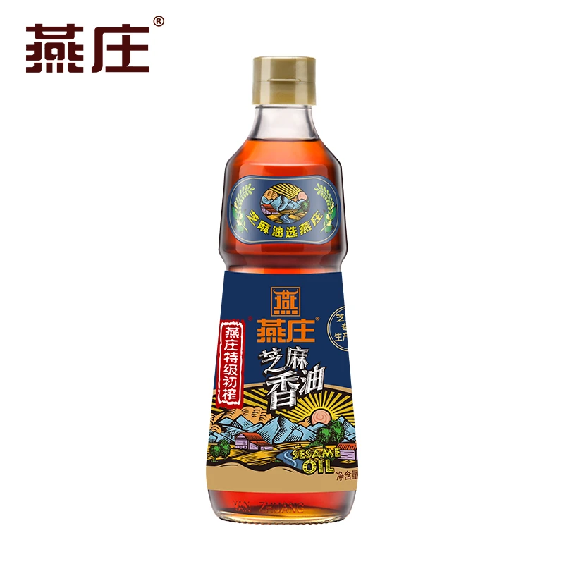 燕庄特级初榨芝麻香油500ml  FL