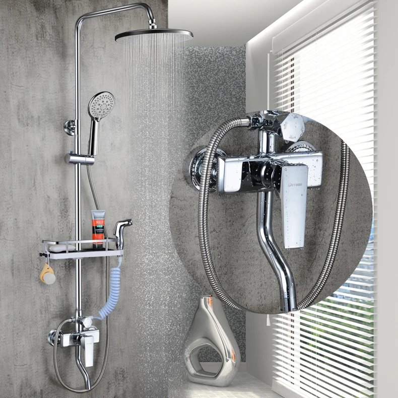 四档增压淋浴花洒套装
