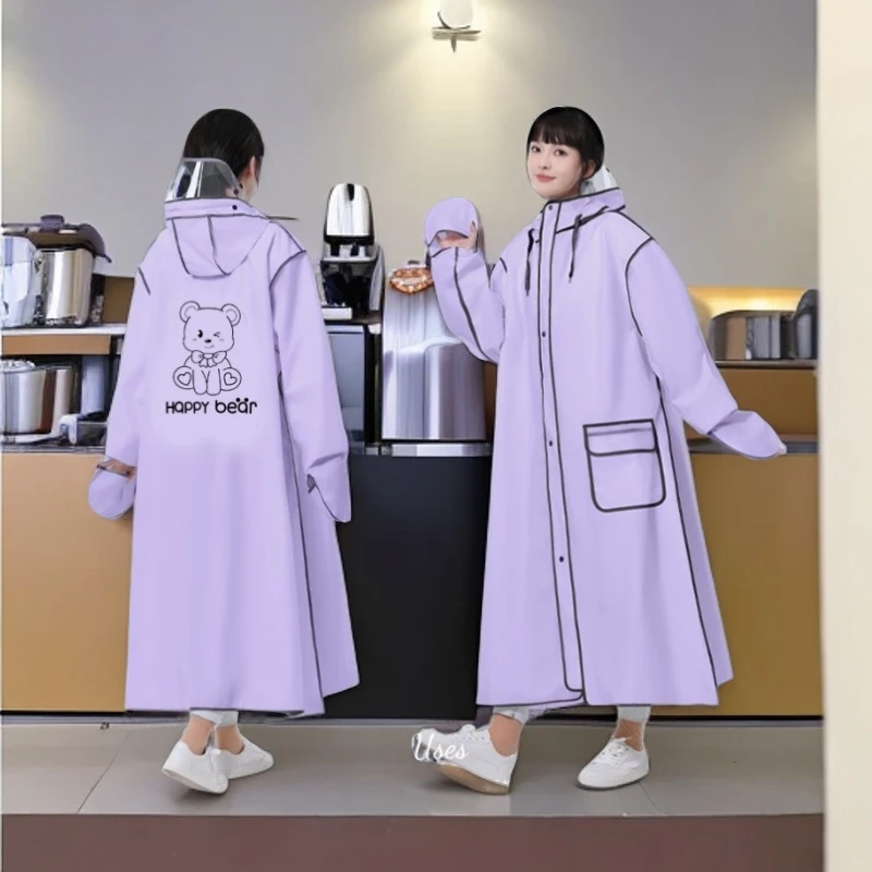 雨衣长款单人徒步新款成人连体雨披全身防暴雨电动电瓶车女款男款