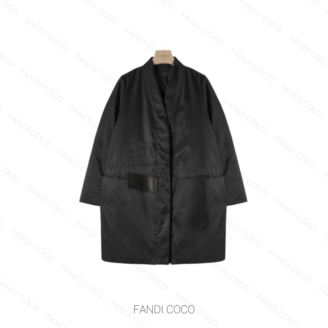 FANDI COCO “格桑” 95白鹅绒普rua达面料气质轻奢短款鹅绒服 313