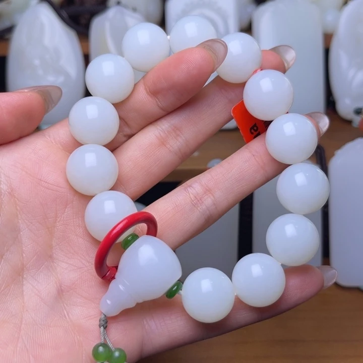 和田玉手链未镶嵌