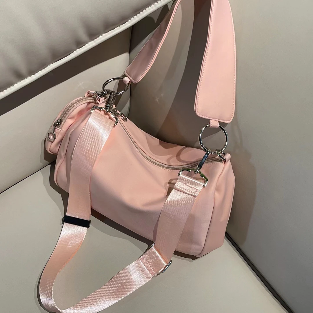 休闲新款吐司包枕头包网红女包小众甜酷单肩斜挎包包百搭腋下包潮