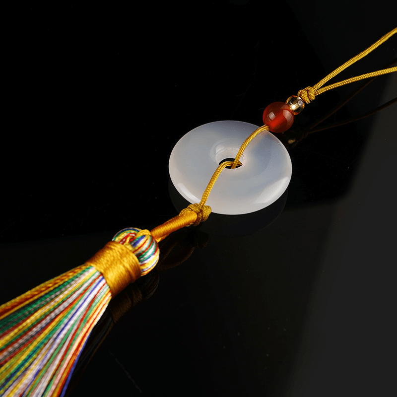 【珠宝王大拿推荐】玛瑙平安扣吊坠挂件 珠宝玉器/多样性