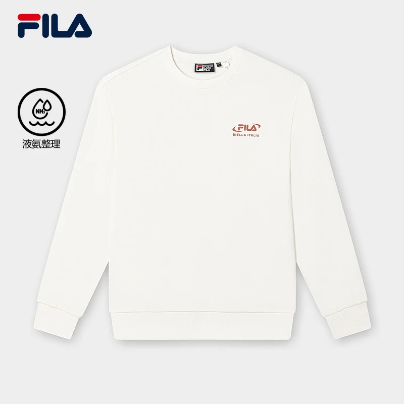 FILA/斐乐男士运动卫衣早秋新款穿搭休闲舒适圆领上衣F11M439207F