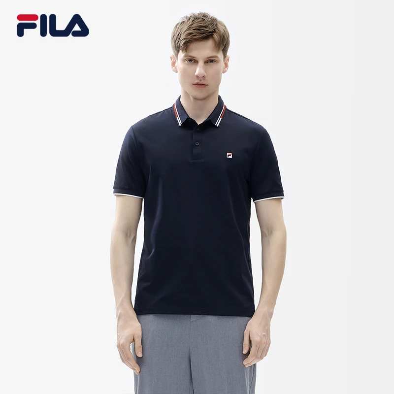Fila/斐乐男子【60S拉斐工艺POLO衫】商务休闲时尚短袖F11M321199B