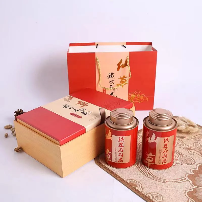 云山斛铁皮石斛花茶礼盒装新鲜石斛养生滋补干花枫斗花干条粉