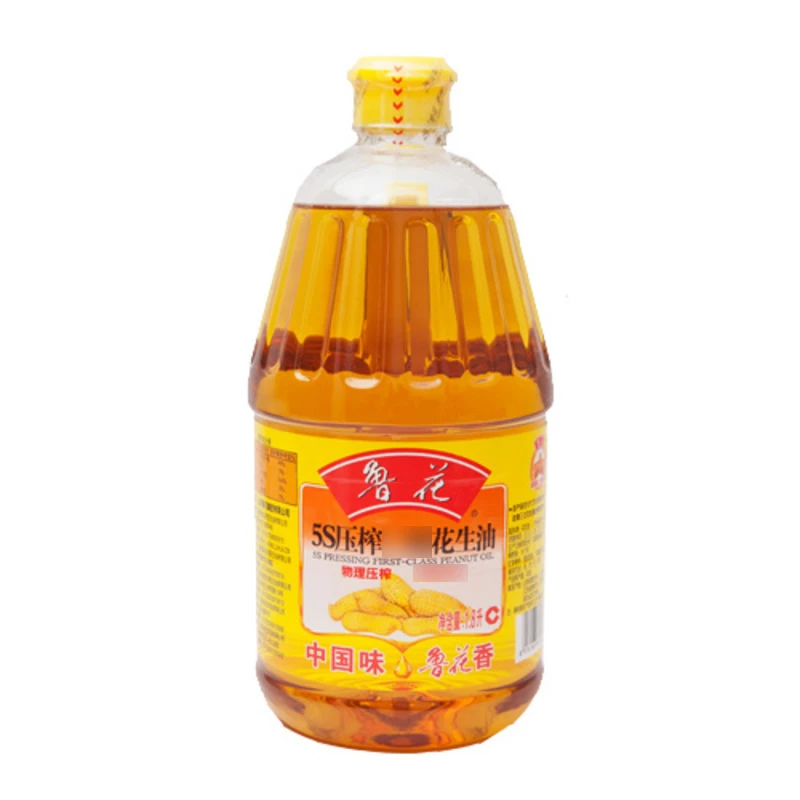 鲁花 5S压榨一级花生油 1.8l   物理压榨 食用油