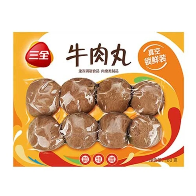 三全真空装潮汕牛肉丸 160g