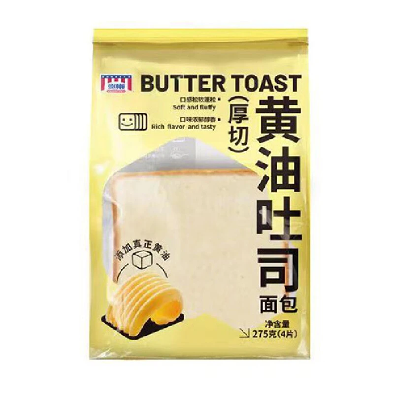 曼可顿厚切黄油吐司 275g