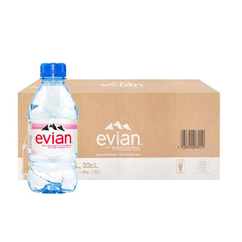 进口 依云天然矿泉水(整箱装) 330ml*24