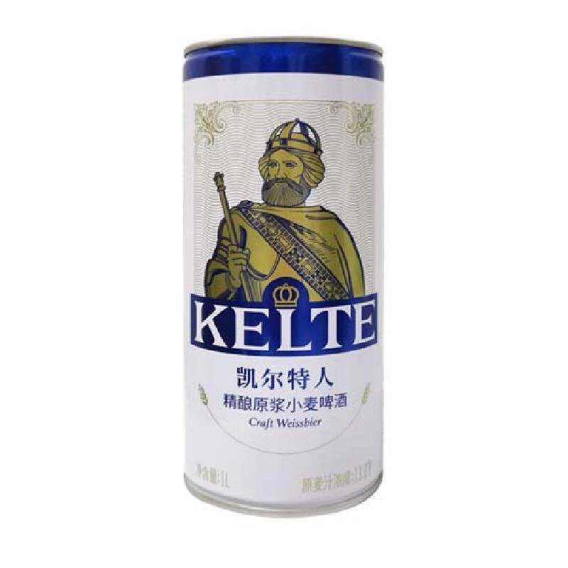 凯尔特人精酿原浆小麦啤酒1L