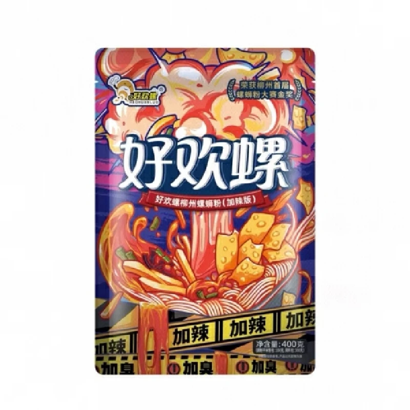 好欢螺 柳州螺蛳粉(加辣) 400g