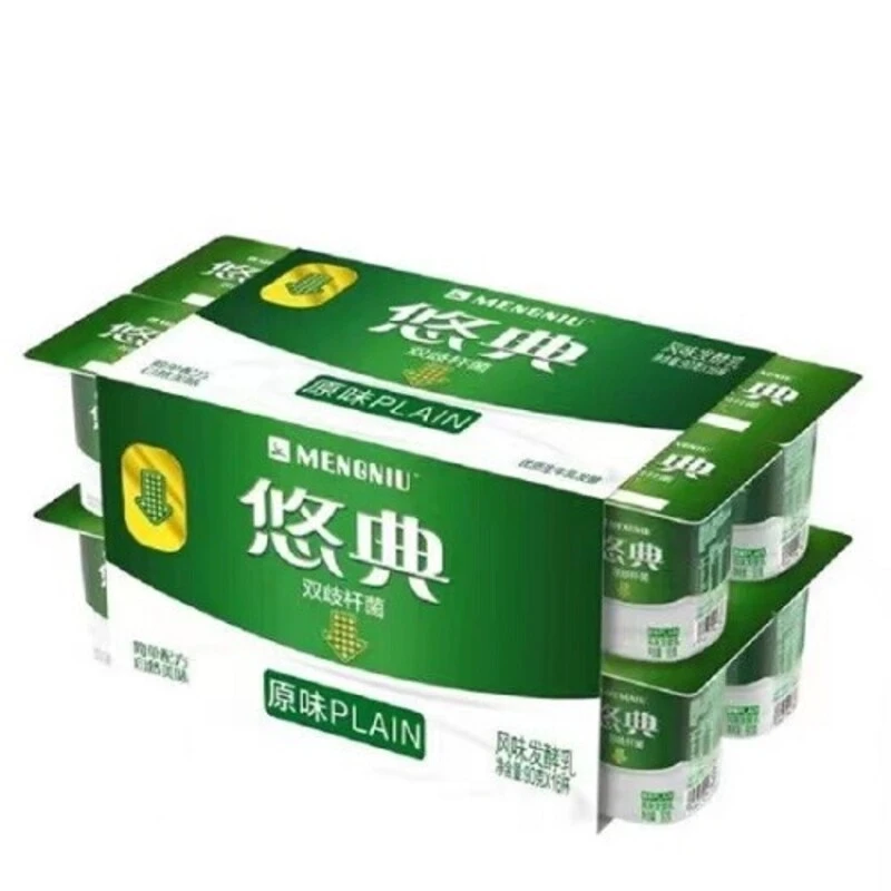 蒙牛悠典原味风味发酵乳90g*16奶