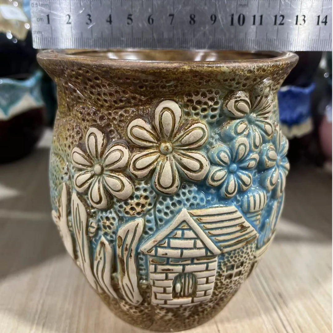 多肉花盆肉肉植物花盆小清新陶瓷花盆客厅阳台家居高颜值创意摆件