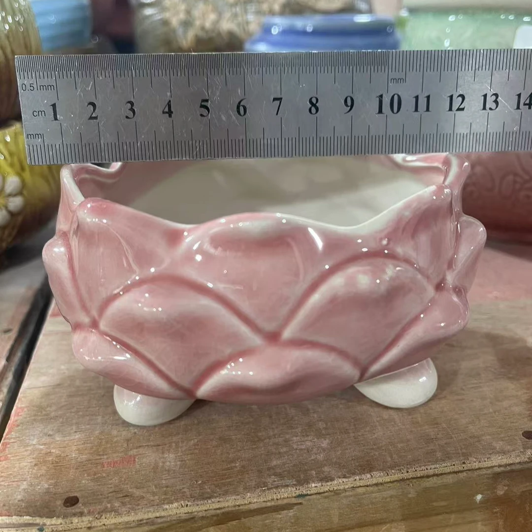 多肉花盆肉肉植物花盆小清新陶瓷花盆客厅阳台家居高颜值创意摆件