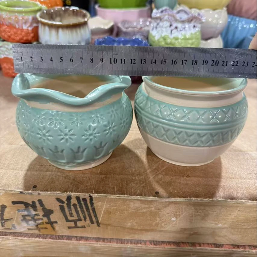 多肉花盆肉肉植物花盆小清新陶瓷花盆客厅阳台家居高颜值创意摆件