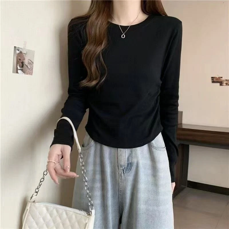 修身显瘦夏季短款T恤【跟主播拿编码下单】