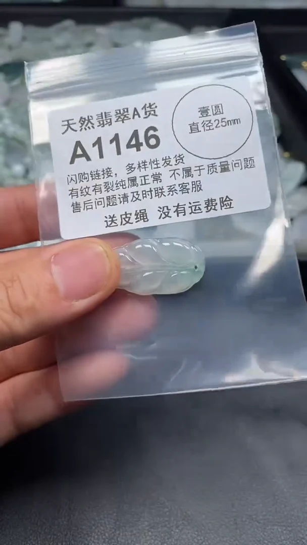 【闪购商品】翡翠颈饰未镶嵌翡翠A1146
