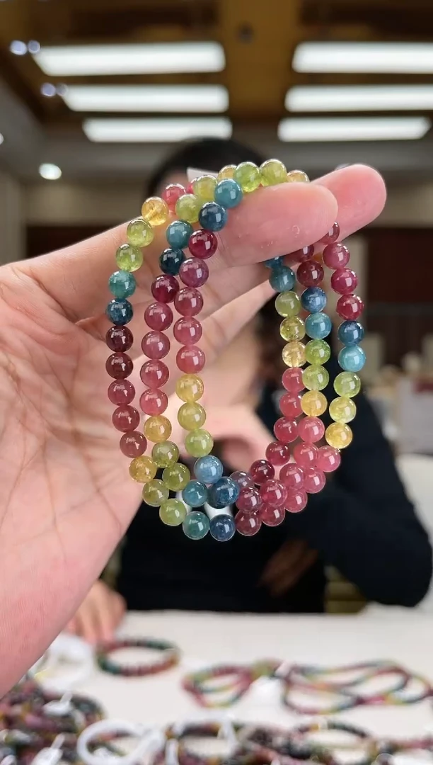 【闪购商品】碧玺/未镶嵌6m+碧玺多圈多样性发货