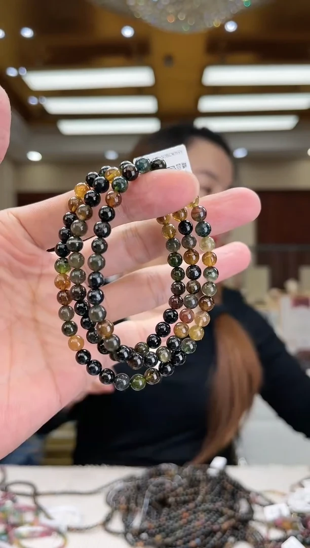 【闪购商品】碧玺/未镶嵌5m+碧玺多圈多样性发货