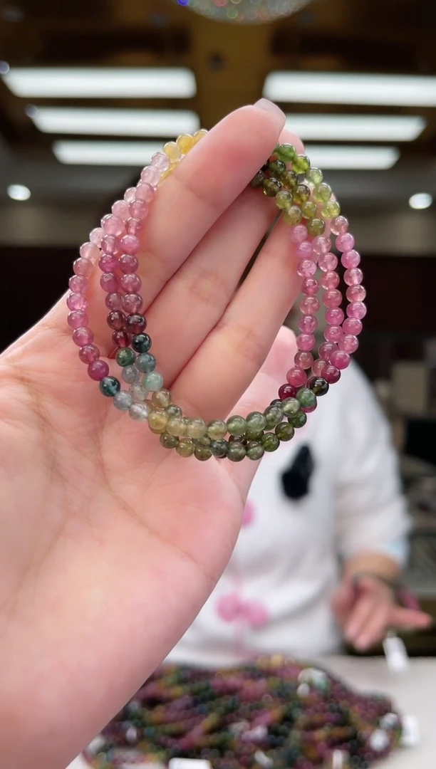 【闪购商品】碧玺/未镶嵌4mm+碧玺多圈A454K0Z0310