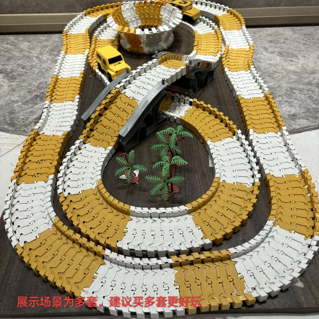 BB135件套百变轨道车【场景为多套，买多套更好玩】