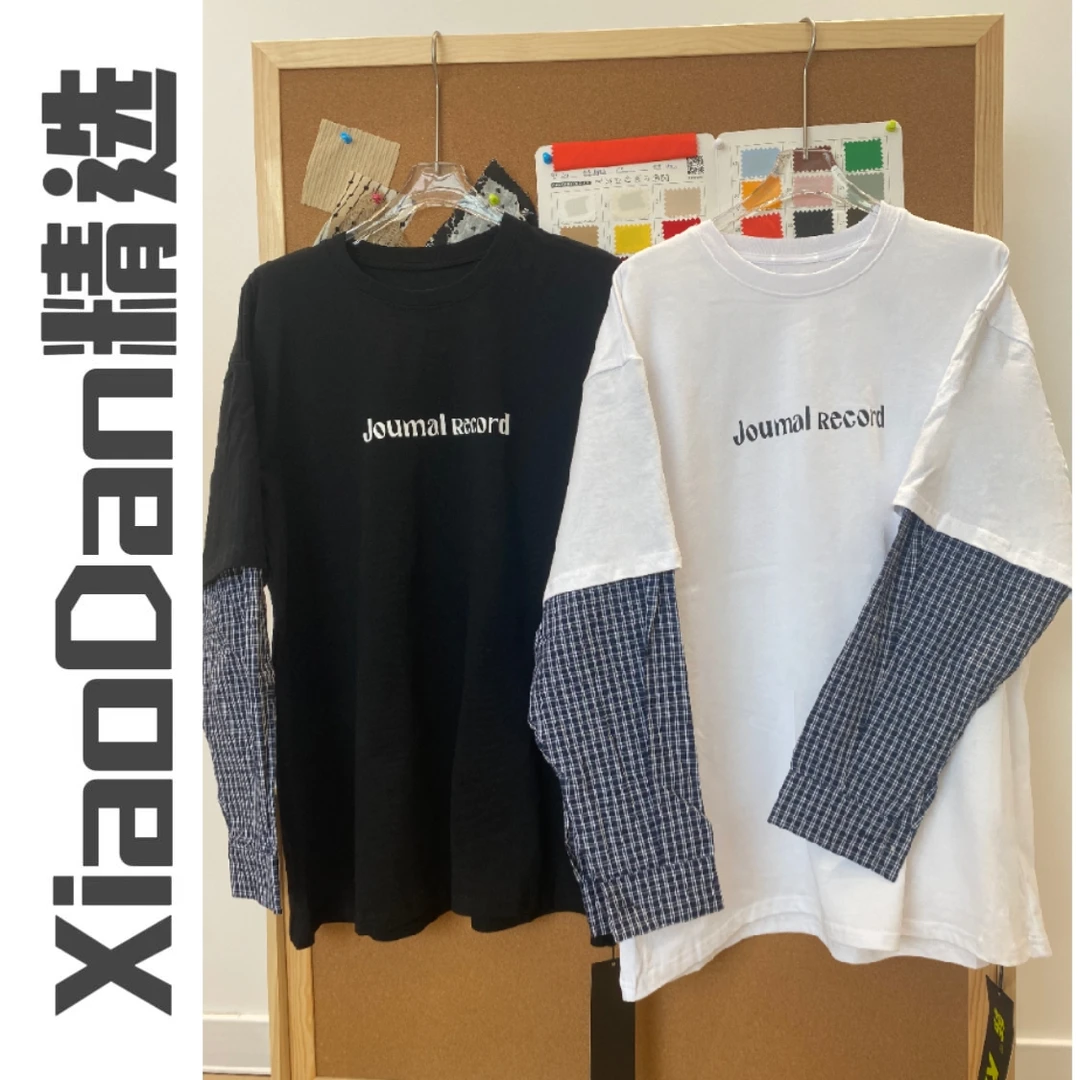 【晓丹精选】文化格子假两件