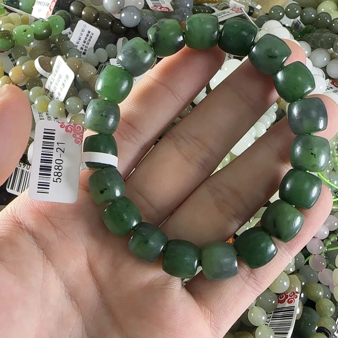 和田玉手链未镶嵌109