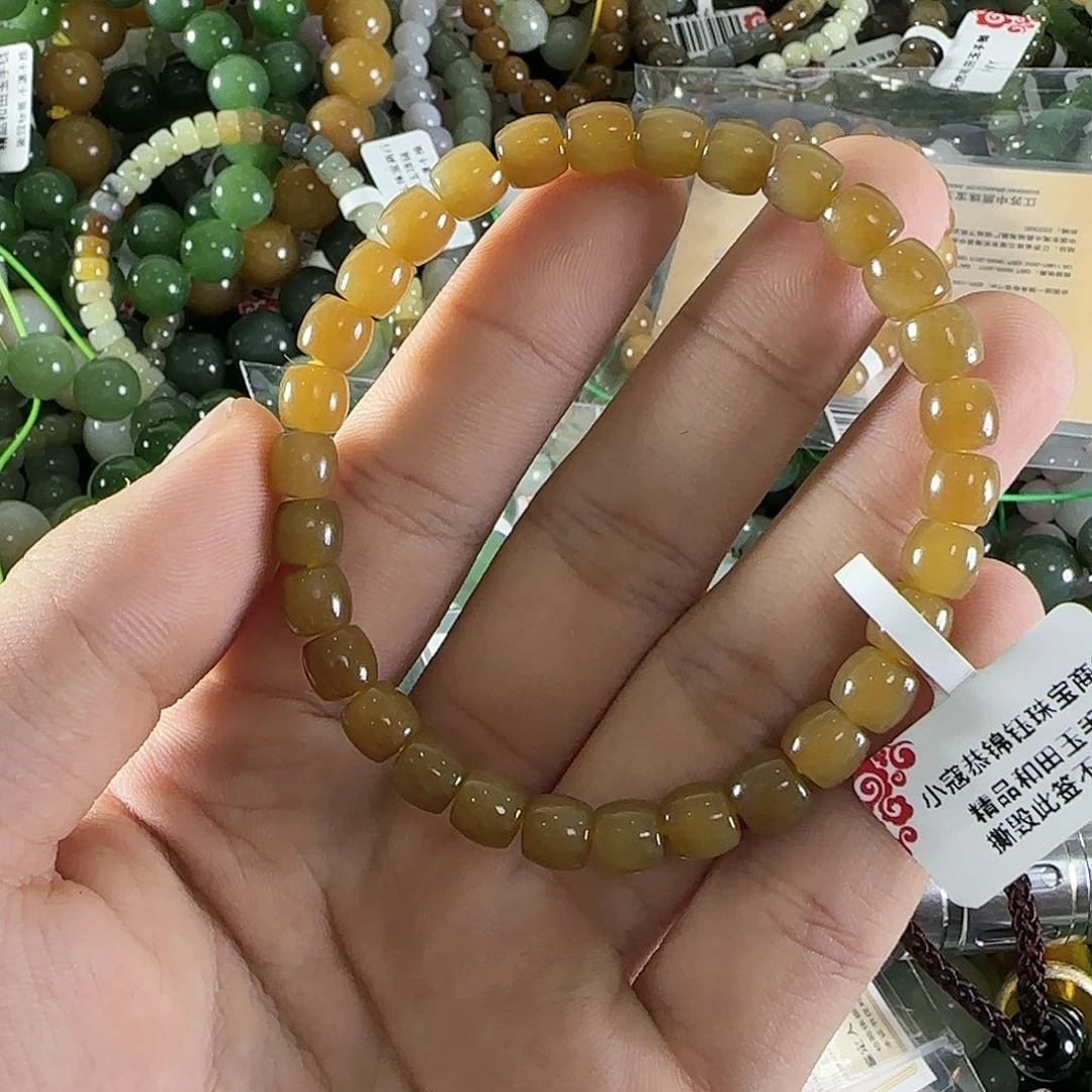 和田玉手链未镶嵌303
