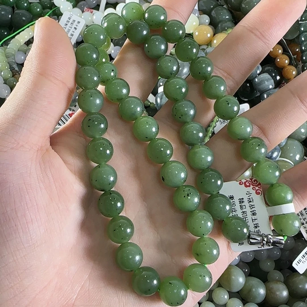 和田玉手链未镶嵌19