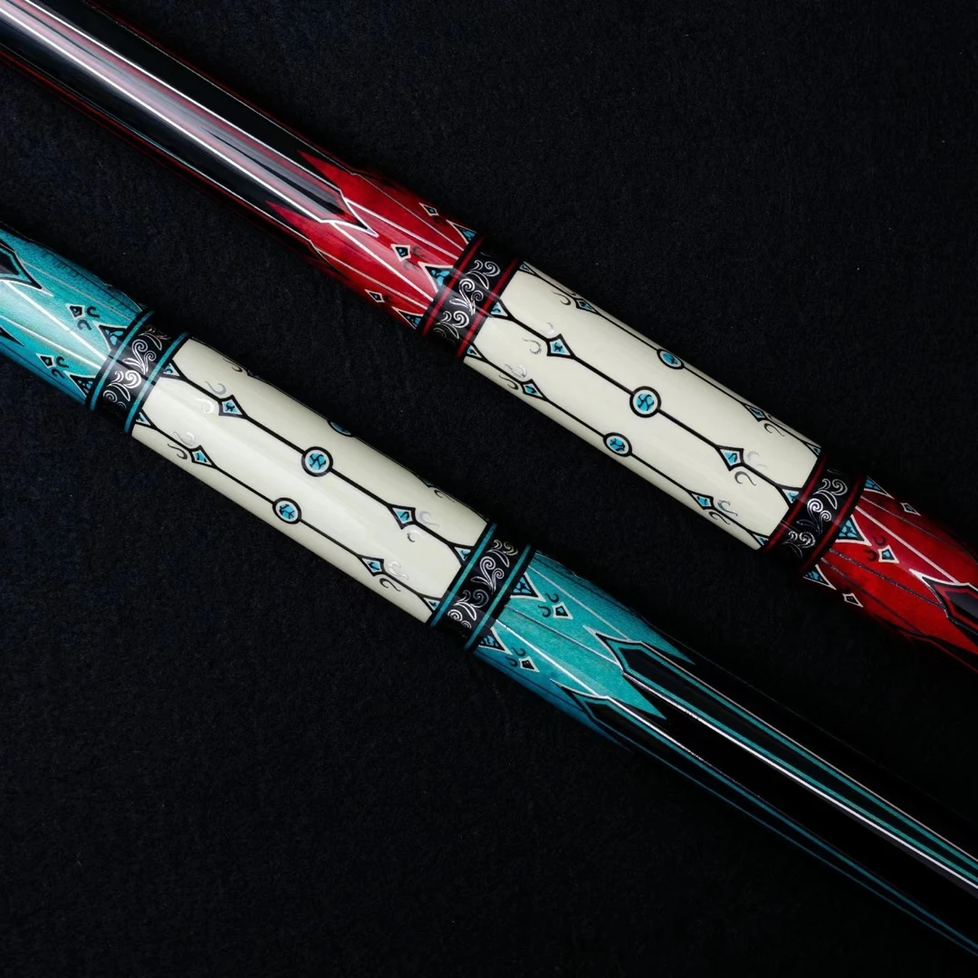 枫叶如意系列 科技动力前节 中式八球美式九球大头杆 12.8mm
