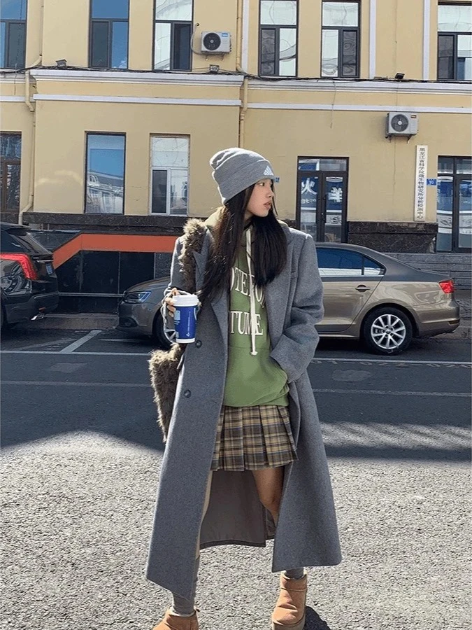 【49-79】高品质女毛呢外套秋冬加绒外套-下单备注编码