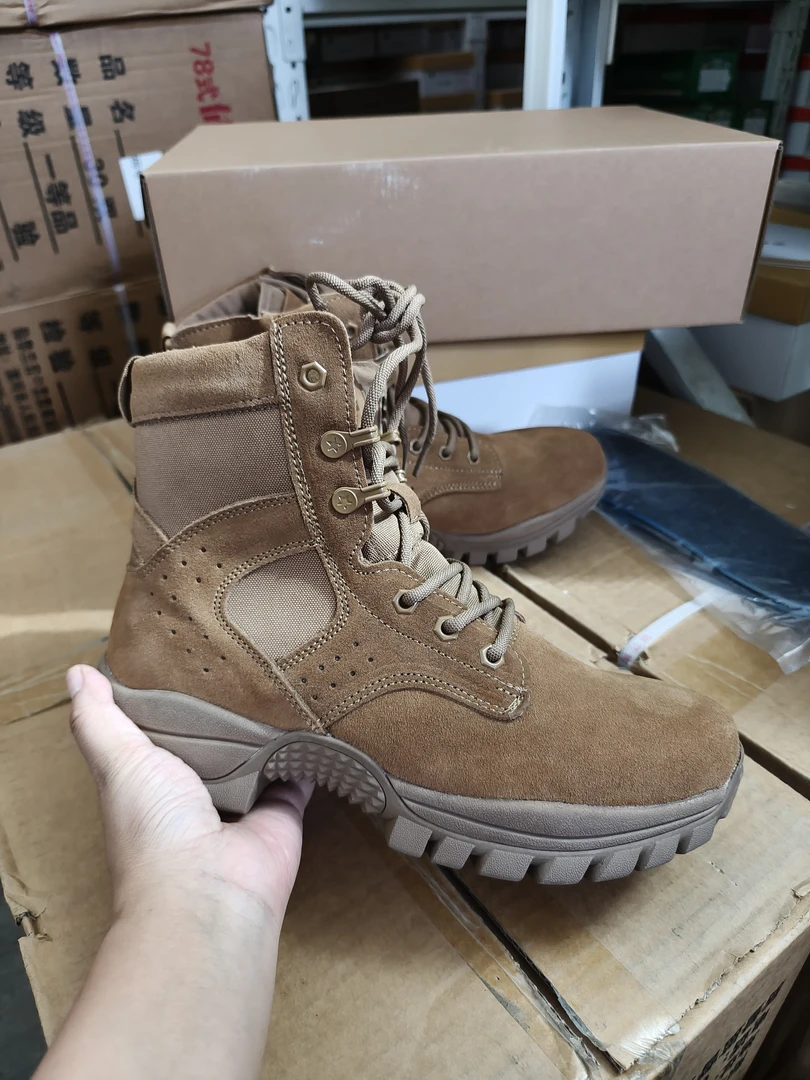 14棕色中邦靴户外靴真皮马丁靴英伦风马丁靴