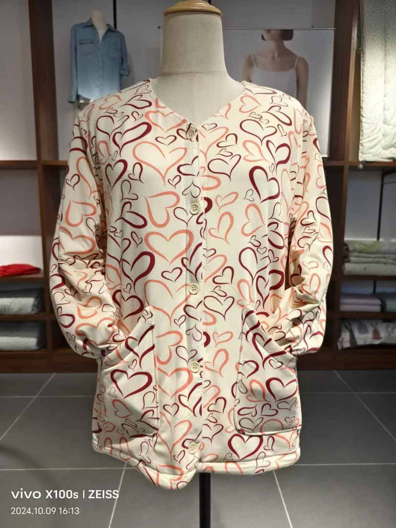 女士羴毛夹层棉服Z2002-21