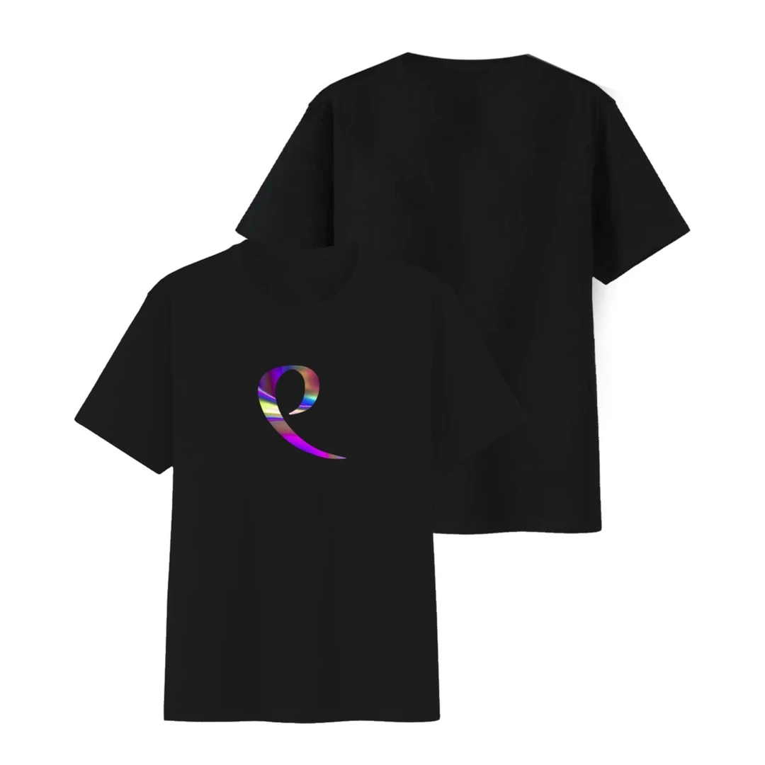 QSMDQT-21-怪脸工作室T恤常规款-重磅T恤夏季宽松潮流印花