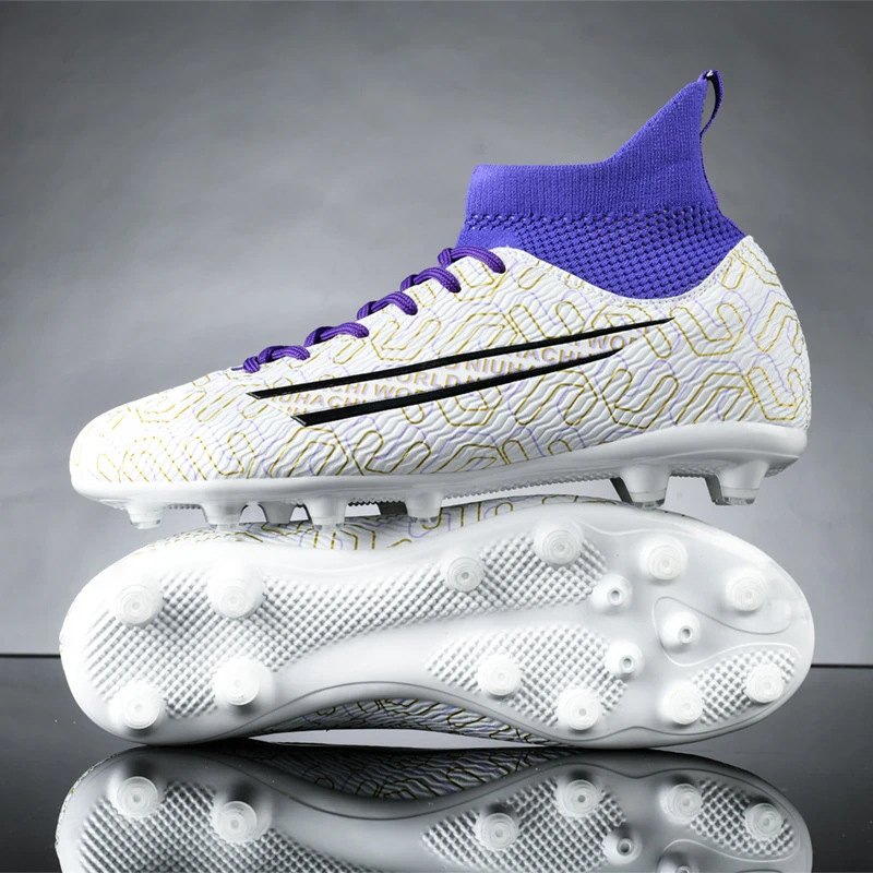 梅西刺客15猎鹰24儿童足球鞋男童长钉青少年小学生透气男款碎钉鞋