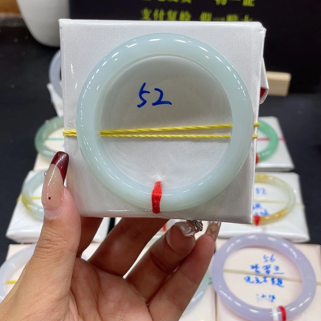 翡翠手镯未镶嵌缅甸翡翠手镯15