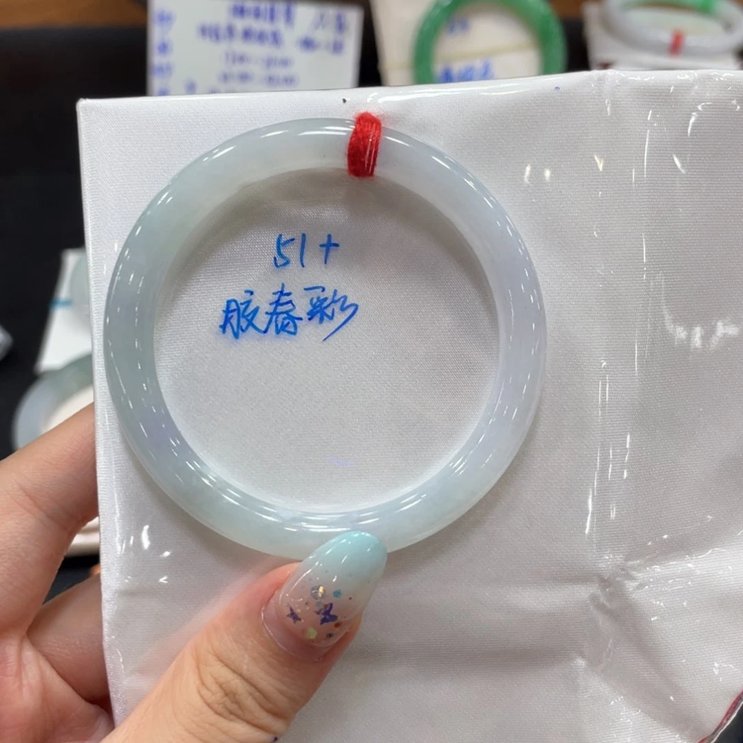 翡翠手镯未镶嵌缅甸翡翠手镯35