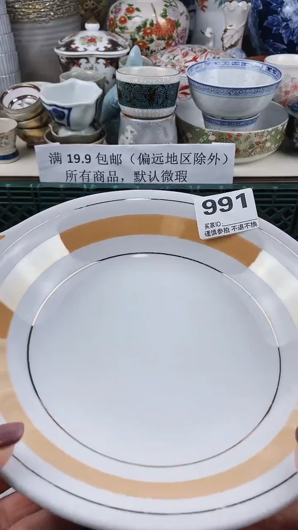 【闪购商品】密胺瓷片991