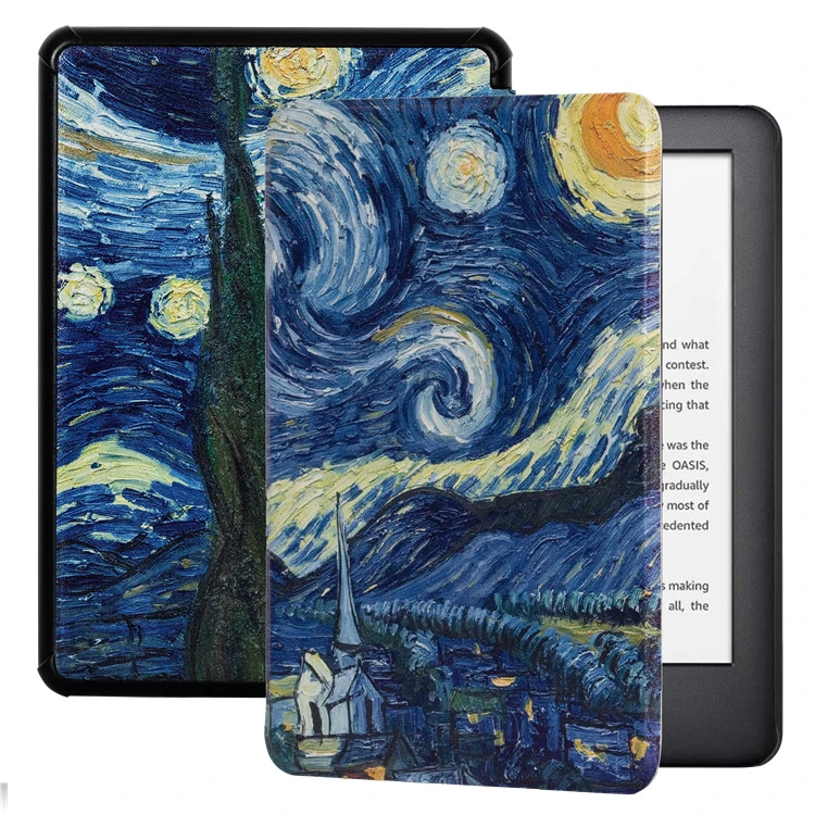 适用于亚马逊kindle保护套 paperwhite1/2/3/4皮套 kpw4皮套899壳