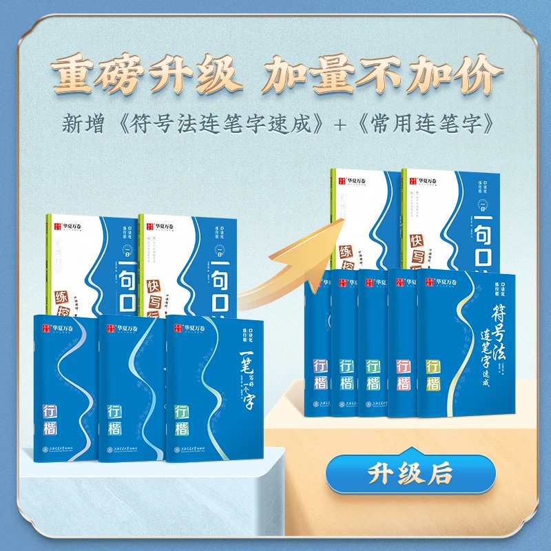 【现货速发】行楷零基础入门学口诀练行楷大学生成人硬笔控笔训练