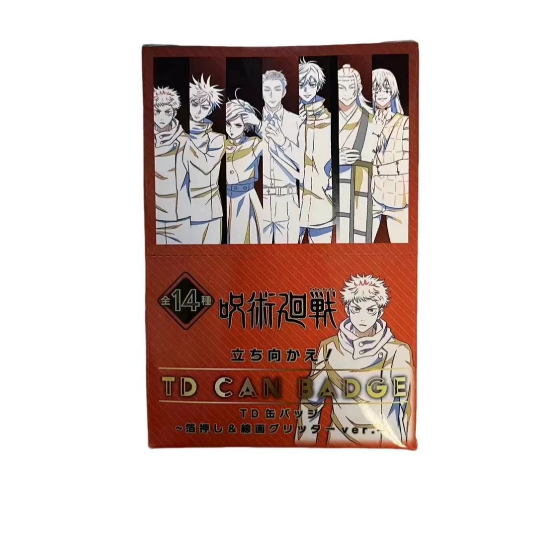 【咒术回战】plaza限定 黑金风/线条吧唧徽章 盲盒 盲袋