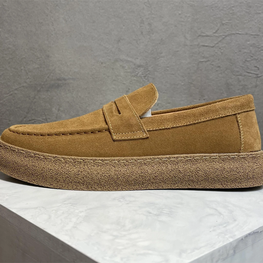 250新款男士真皮休闲板鞋潮流舒适时尚百搭潮鞋软底春夏季平底