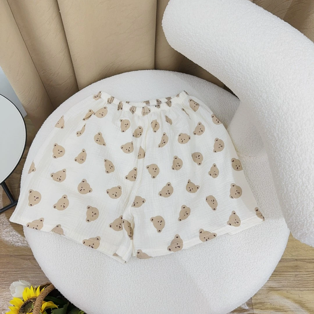 夏季韩版显瘦显白短裤洋气可外穿休闲透气裤高腰宽松薄款五分裤女