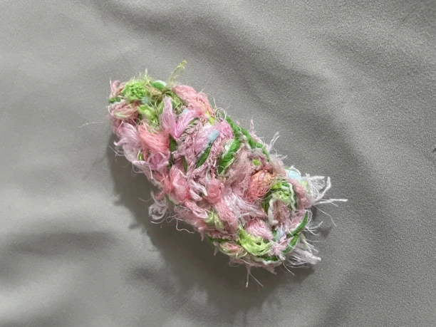 手工编织混线发夹